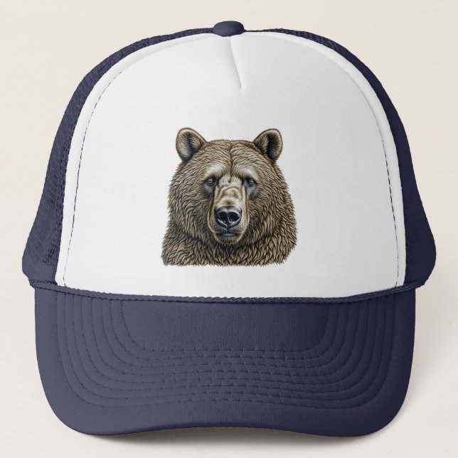 Casquette Gros ours Brown (Devant)