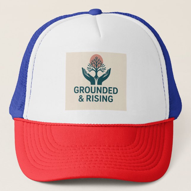 Casquette Grounded & Rising  (Devant)