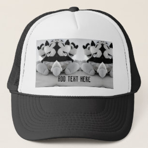 Casquette Groupe de souris Mickey avec votre texte blanc - n