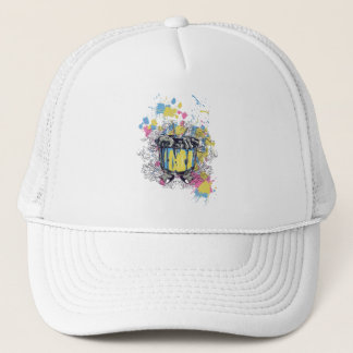 Casquette groupe, tambour, basse, musicien, jazz, drumeur dr