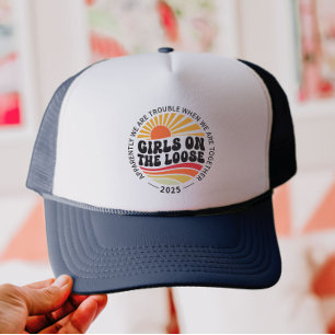Casquette Groupe Voyage Filles Personnalisé Correspondant Va