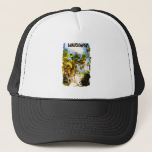 Casquette Guadeloupe Caraïbes Tropical Island Travel
