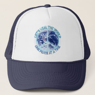 Casquette Guérissons le monde une paix à la fois ☮