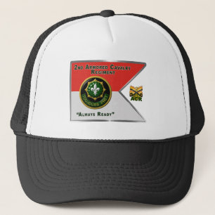 Casquette Guidon du 2e régiment de cavalerie blindée