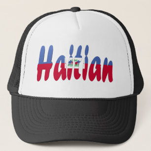 Casquette haïtien de drapeau