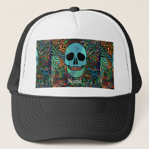 Casquette Halloween Hippie Skull Thunder_cove