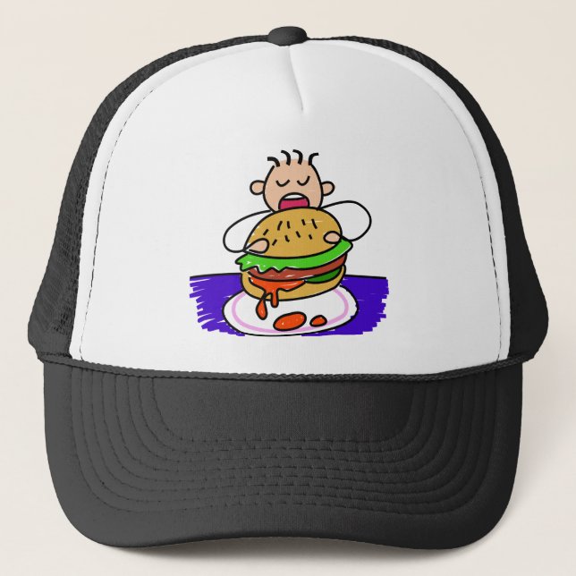 Casquette Hamburger (Devant)