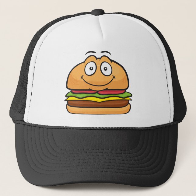 Casquette Hamburger Emoji (Devant)