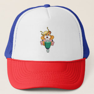 Casquette Hamster avec Jackhammer