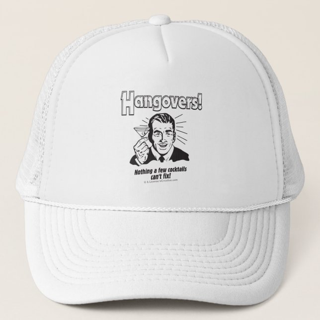 Casquette Hangovers : Rien de Cocktail ne peut pas réparer (Devant)