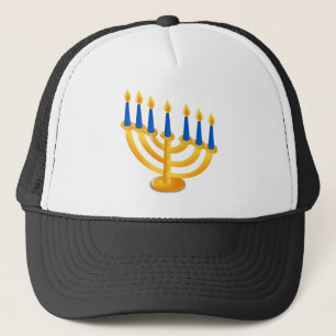 Casquette Hannukah Menorah