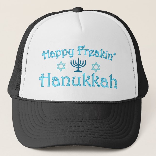 Casquette hanoukka heureuse (Devant)
