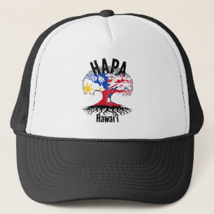 CASQUETTE HAPA PHILIPPINES RACINES HAWAII