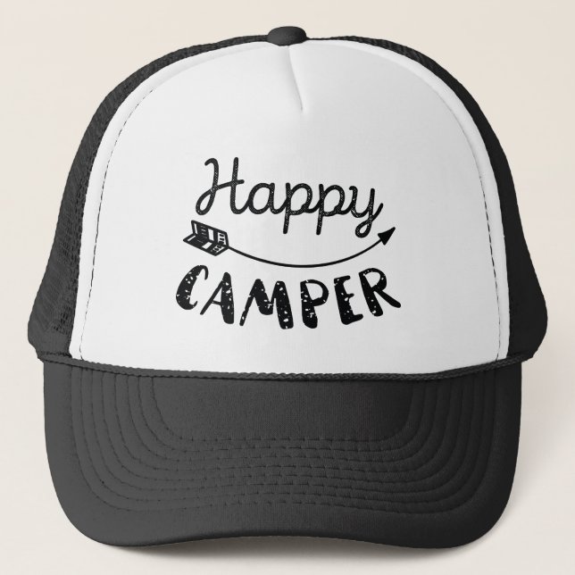 Casquette Happy Camper (Devant)