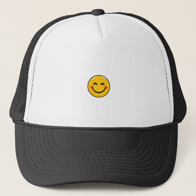 Casquette Happy Emoji (Devant)