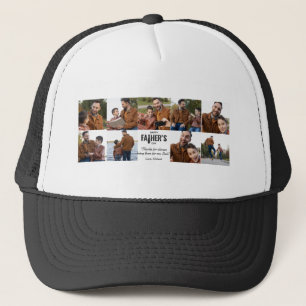Casquette Happy Fête des pères Custom Photo Trucker Chapeau