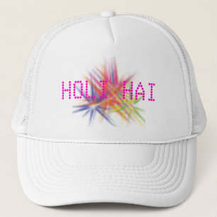 Casquette Happy Holi, festival des couleurs, holi hai