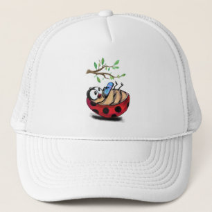 Casquette Happy Little Ladybug avec téléphone - Dessin de de