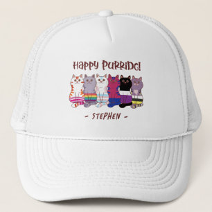 Casquette Happy Purride - LGBTQ Pride Cats