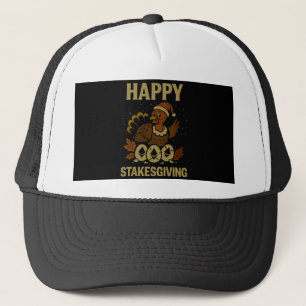 Casquette Happy Stakesgiving™ Crypto pour la fête de Thanksg