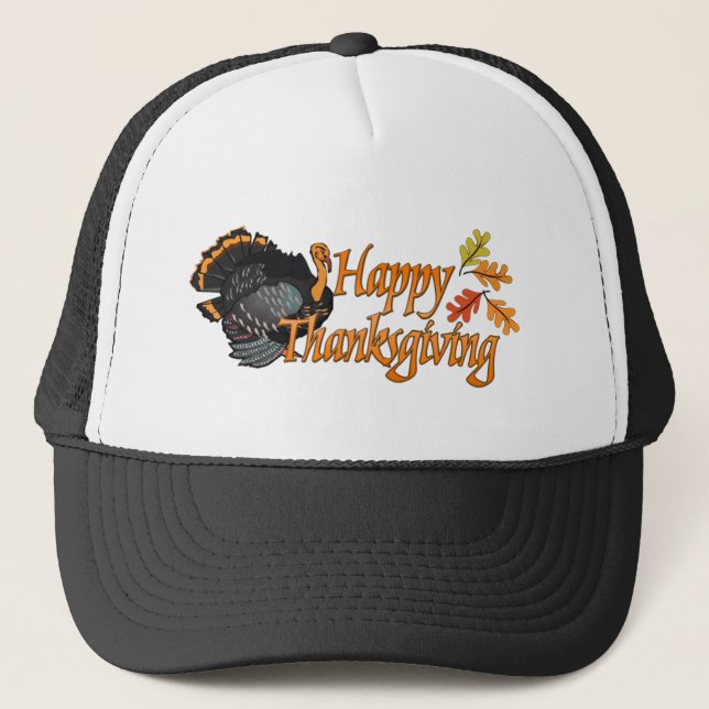 Casquette Happy Thanksgiving (Devant)