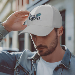 Casquette "Hare Krishna" Peacock Feather Hindu