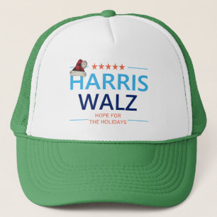 Casquette Harris Walz 2024 Espoir de Noël pour les Fêtes