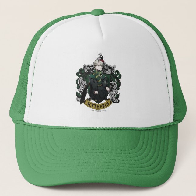 Casquette HARRY POTTER™ | Anime Draco Malfoy House Crest (Devant)