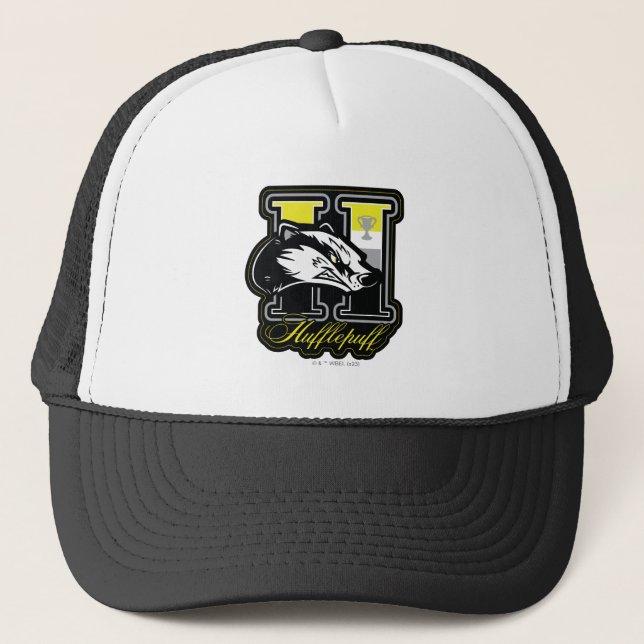 Casquette HARRY POTTER™ | HUFFLEPUFF™ Badge sportif (Devant)