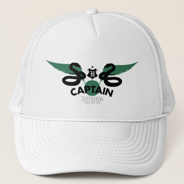 Casquette Harry Potter | SLYTHERIN™ House Quidditch Capitain (Devant)