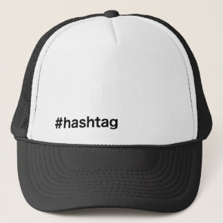 Casquette #hashtag