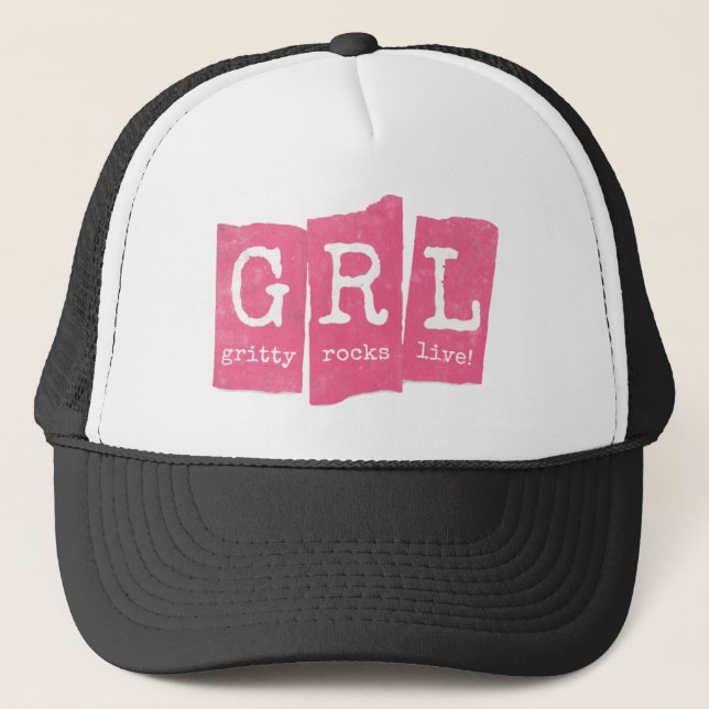 Casquette Hat de camion GRL (Devant)