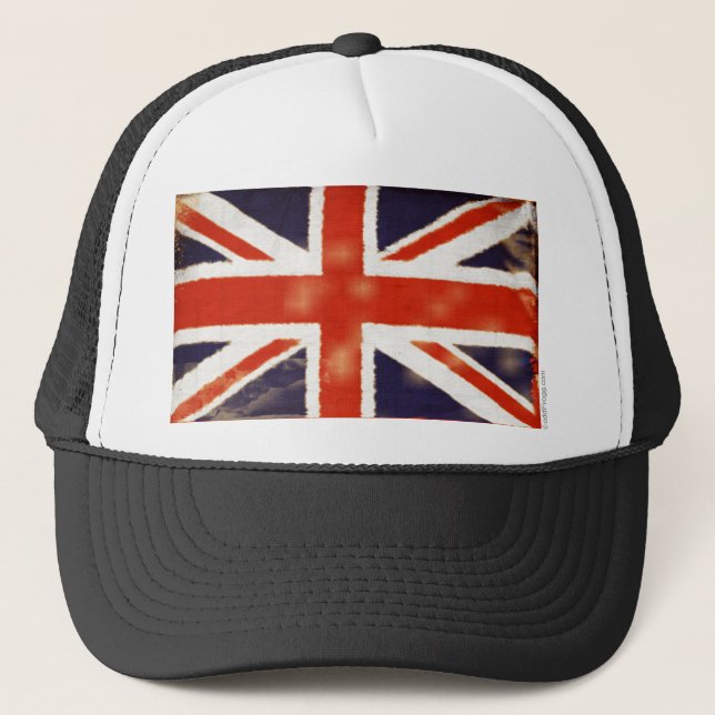 Casquette Hat Vintage de Union Jack (Devant)