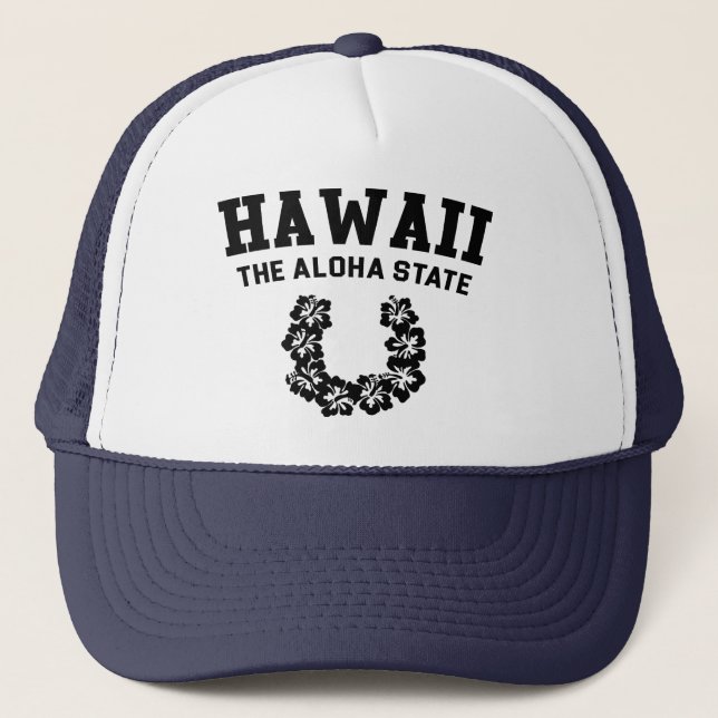 Casquette Hawaï Aloha l'état (Devant)