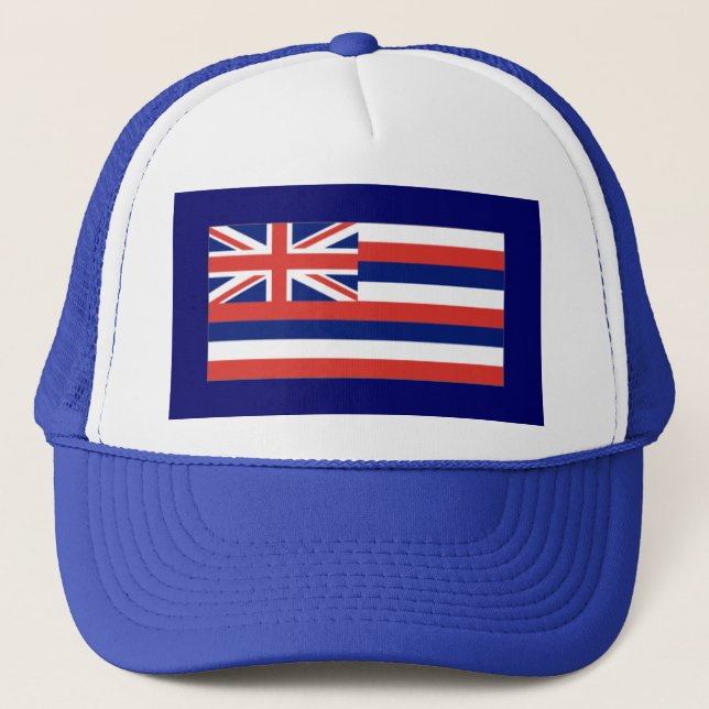 Casquette hawaïen de drapeau (Devant)