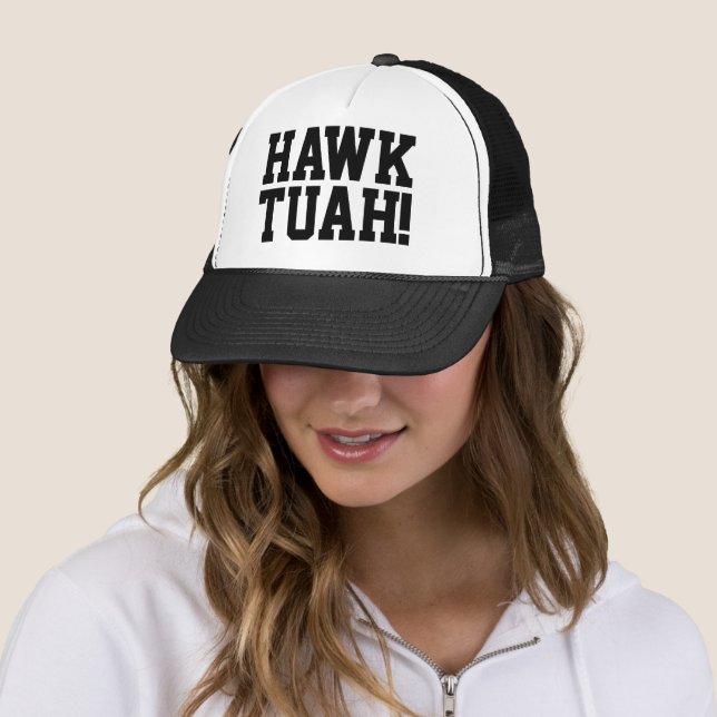 Casquette HAWK TUAH ! Cracer sur ce thang - Chapeau de camio (En situation)