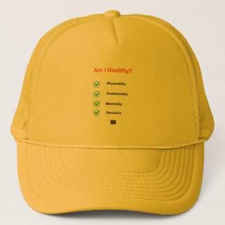 Casquette Health and Fitness lifestyle Trucker Hat
