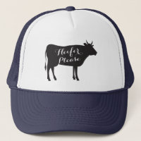 Heifer S'Il Vous Plaît Trucker Chapeau
