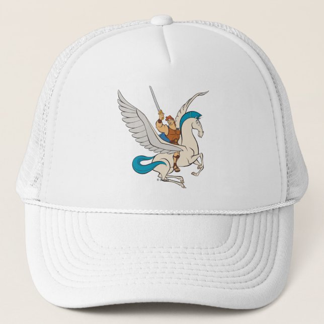 Casquette Hercules Riding Pegasus Trucker Hat (Devant)