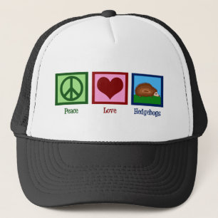 Casquette Hérissons d'amour de paix