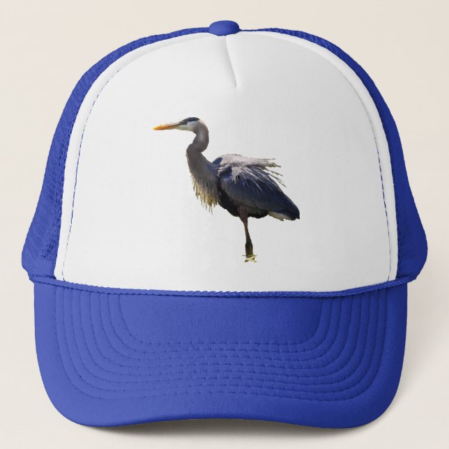 Casquette Héron de grand bleu (Devant)