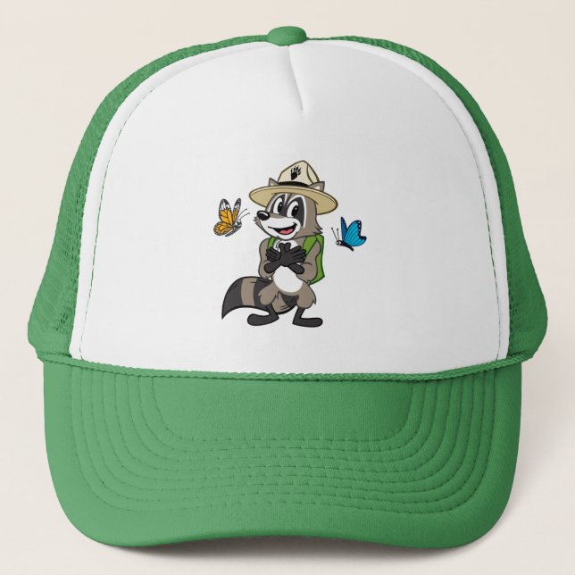 Casquette Héros de papillon de Rick | de garde forestière - (Devant)