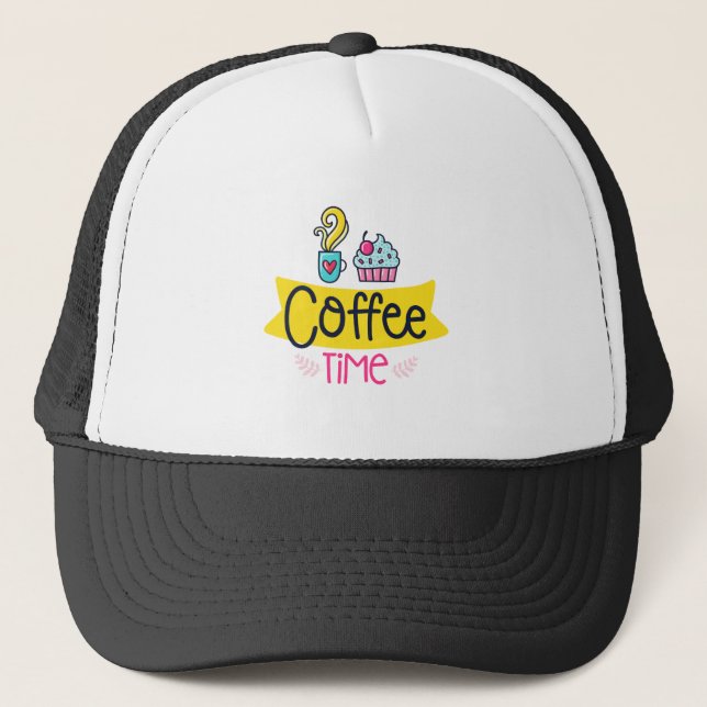 Casquette Heure du café (Devant)