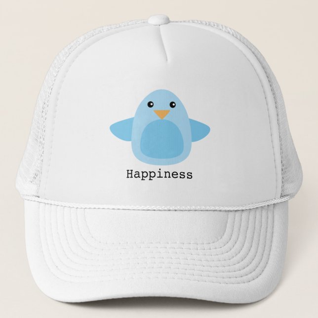 Casquette Heureux comme Bluebird (Devant)