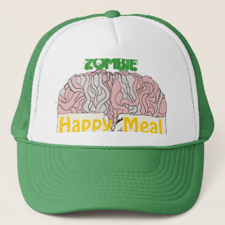 Casquette heureux de repas de zombi