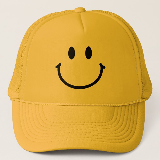 Casquette heureux de visage (Devant)