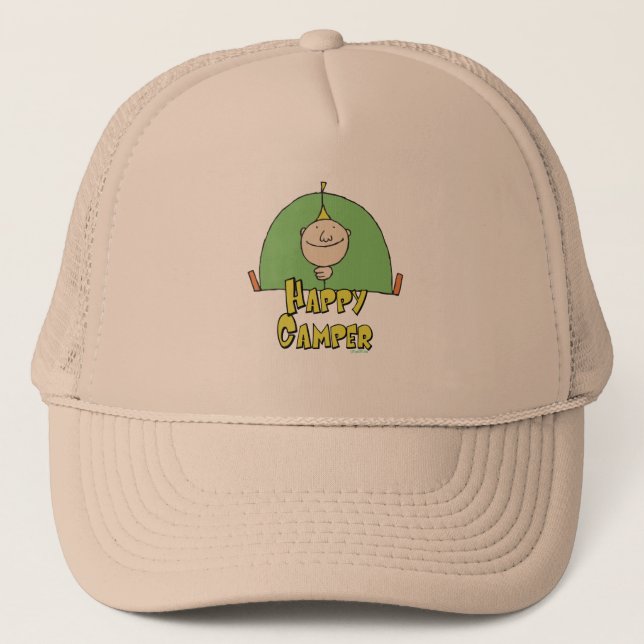 Casquette Heureux type de camping-car (Devant)