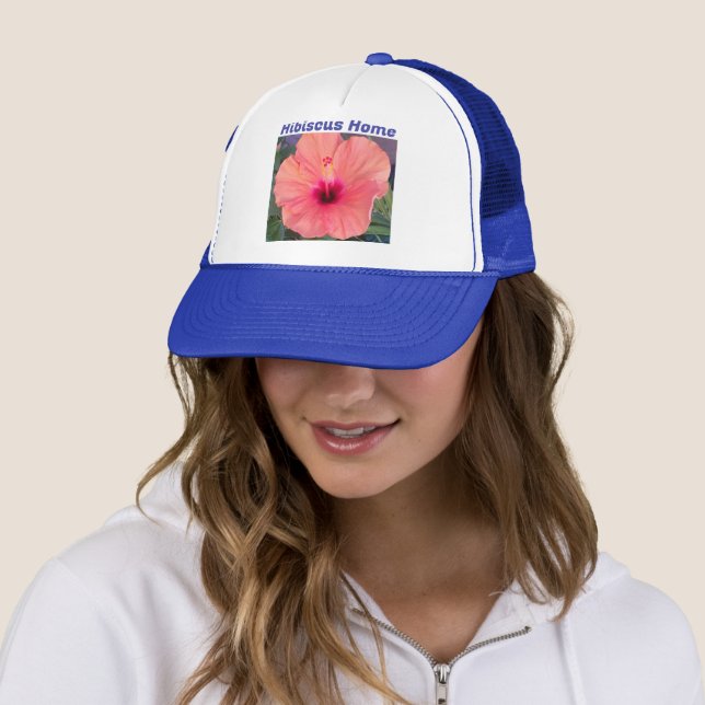 Casquette Hibiscus Home (En situation)