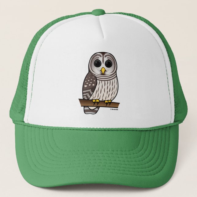 Casquette Hibou barré de bande dessinée (Devant)