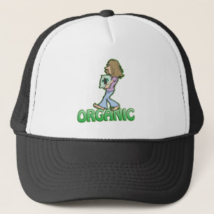 Casquette hippie BIO avec de la nourriture biologique